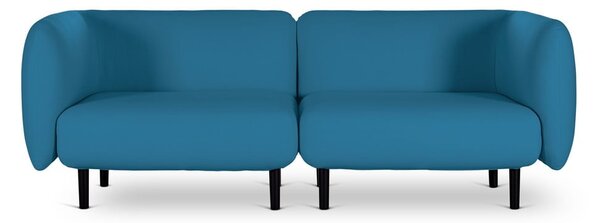 Elle türkiz kanapé, 230 cm - Softline