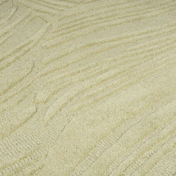 Zöld gyapjú szőnyeg 200x290 cm Lino Leaf – Flair Rugs