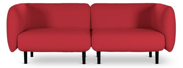 Elle piros kanapé, 230 cm - Softline
