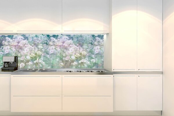 Konyhai fotótapéta - virágzó rét 180 x 60 cm
