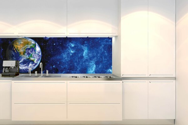 Konyhai fotótapéta - földgolyó 180 x 60 cm