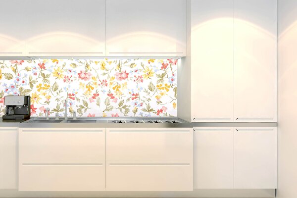 Konyhai fotótapéta - tapéta a konyhába - vintage provence tapéta 180 x 60 cm