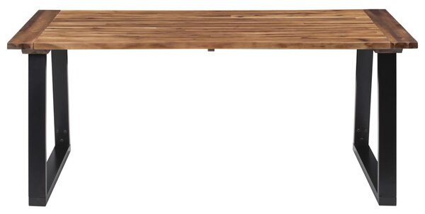 Tömör akácfa étkezőasztal 180 x 90 cm