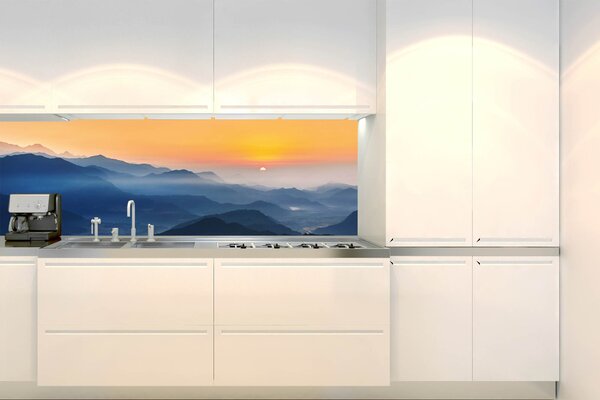 Konyhai fotótapéta - napkelte a himalájában 180 x 60 cm