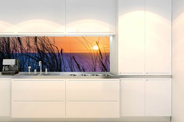 Konyhai fotótapéta - naplemente az óceán felett 180 x 60 cm