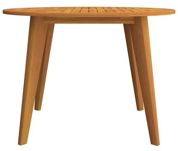 VidaXL tömör akácfa kerti asztal Ø110 x 75 cm