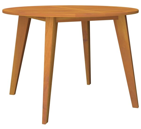 VidaXL tömör akácfa kerti asztal Ø110 x 75 cm