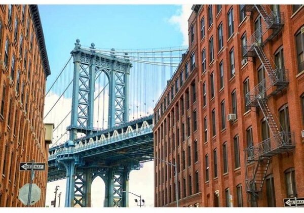 Nem szőtt fotótapéta manhattan híd 375 x 250 cm
