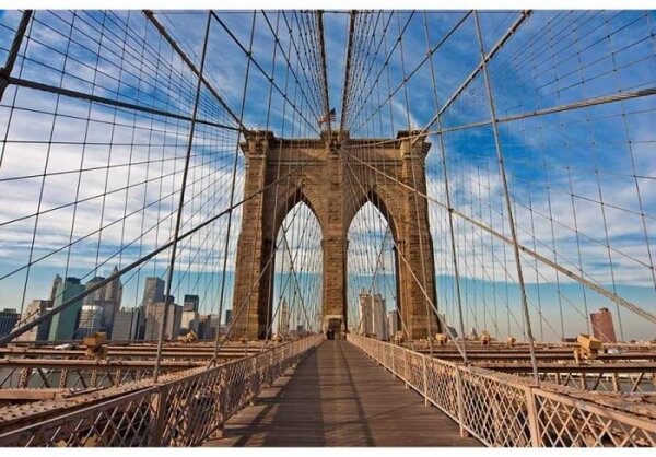 Nem szőtt fotótapéta brooklyn híd 375 x 250 cm