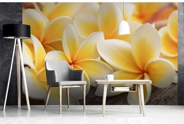 Nem szőtt fotótapéta plumeria 375 x 250 cm
