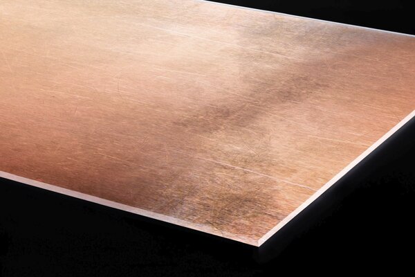 Plexi a konyhapult mögött réz minta - 80 x 60 cm