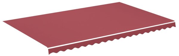 Burgundi vörös csere napellenző ponyva 5 x 3 m