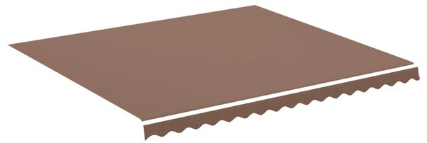 Barna csere napellenző ponyva 4 x 3,5 m
