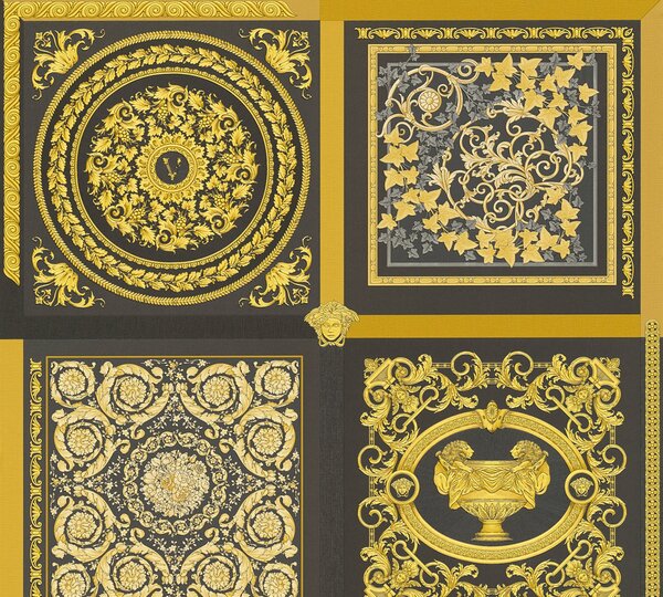 Nem szőtt tapéta falra versace 38704-3