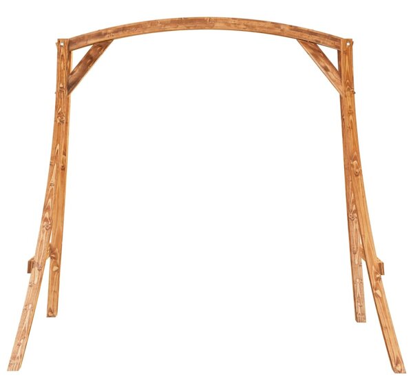 Tík bevonatú tömör hajlított fa hintaváz