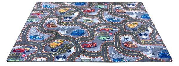 Play Race Track gyerekszőnyeg, 160 x 240 cm - Hanse Home