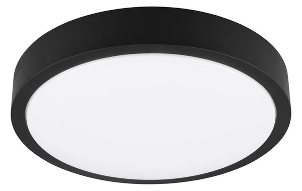Fekete LED mennyezeti lámpa ø 40 cm Iseo – Trio