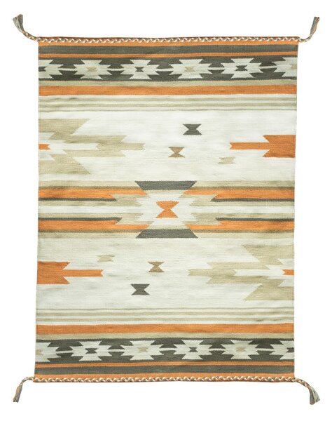 Aztec kétoldalas kültéri szőnyeg újrahasznosított műanyagból, 90 x 150 cm - Green Decore