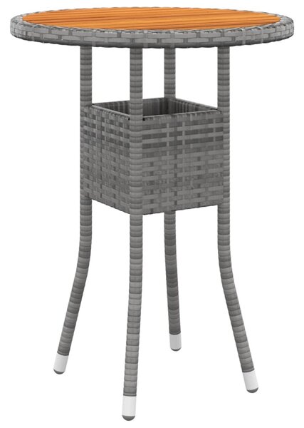 5 részes szürke polyrattan kerti ülőgarnitúra