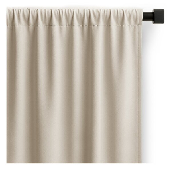 Krémszínű dimout (részleges sötétítő) függöny 140x270 cm Carli – Restilo