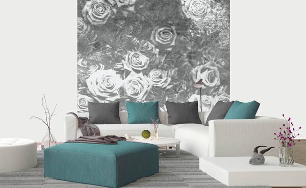 Nem szőtt fotótapéta rózsa absztrakt ii. 225 x 250 cm