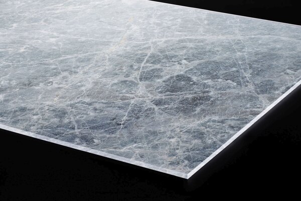 Plexi a konyhapult mögött szürke márvány háttér - 180 x 60 cm