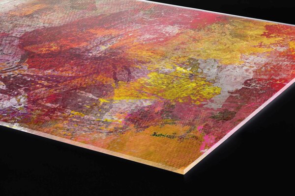 Plexi a konyhapult mögött absztrakt fal - 60 x 40 cm