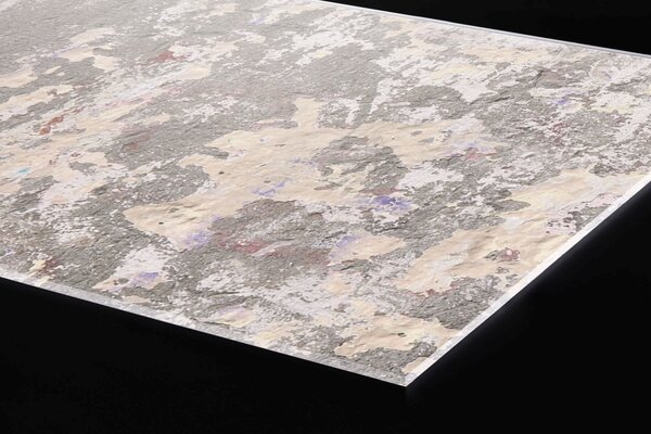Plexi a konyhapult mögött excentrikus fal - 240 x 60 cm