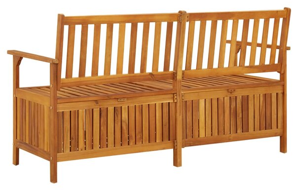 Tömör akácfa tárolópad 148 cm