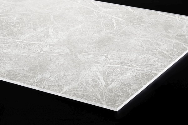 Plexi a konyhapult mögött könnyű kő textúra - 60 x 60 cm
