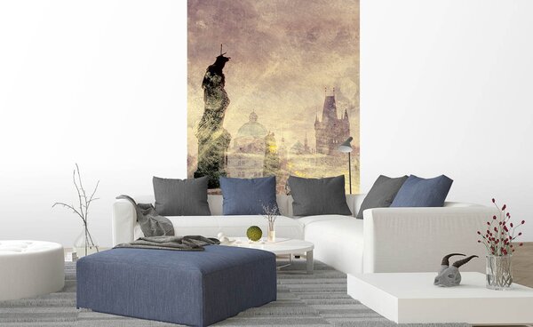 Nem szőtt fotótapéta a falra absztrakt károly híd i. 150 x 250 cm