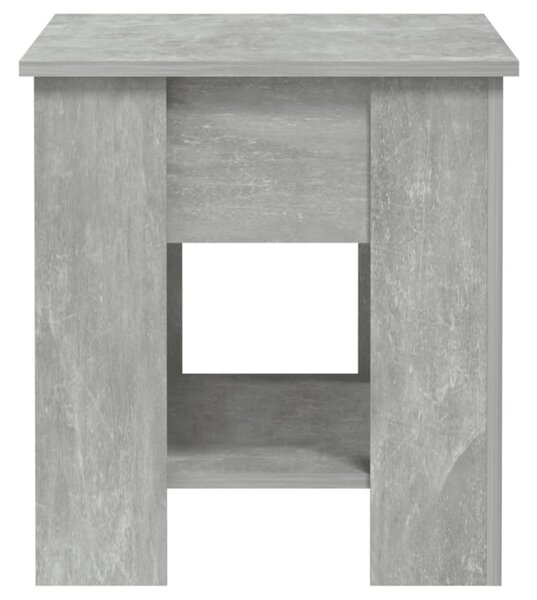 Betonszürke szerelt fa dohányzóasztal 101 x 49 x 52 cm