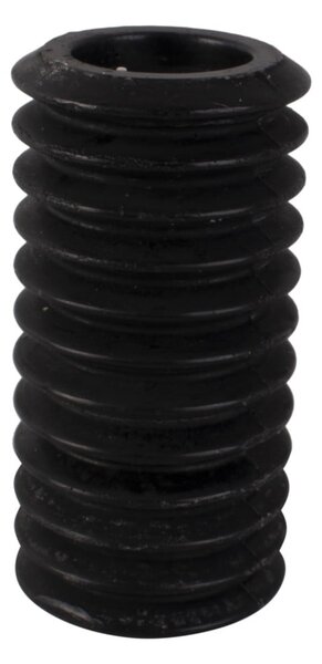 Layered fekete gyertya, magasság 15 cm - PT LIVING