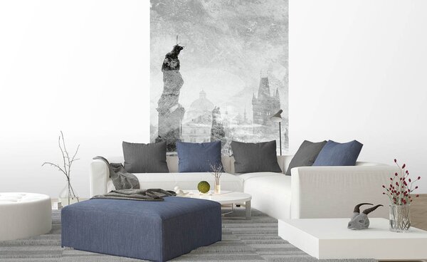 Nem szőtt fotótapéta a falra absztrakt károly híd ii. 150 x 250 cm