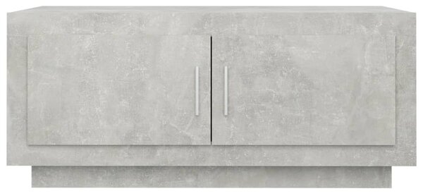 Betonszürke szerelt fa dohányzóasztal 102x 50 x 45 cm