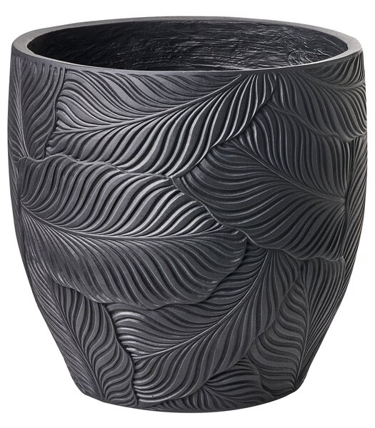 Virágcserép BAIYUN 42 cm Fekete