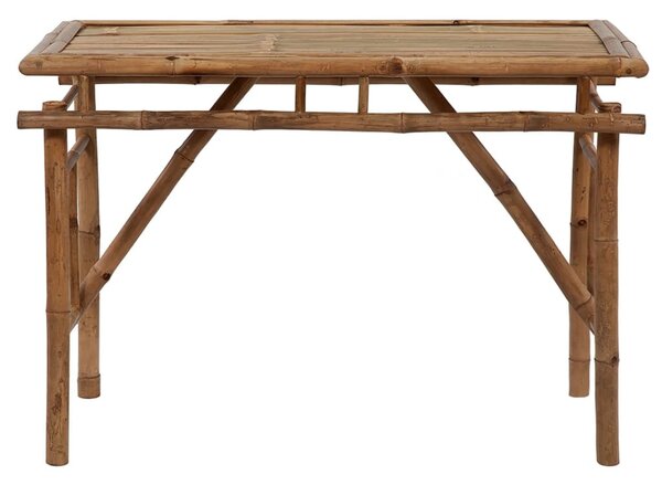 Összecsukható bambusz kerti asztal 115x50x75 cm