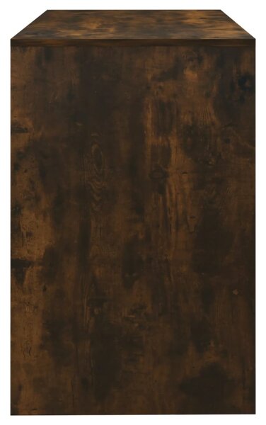 Füstös tölgyszínű forgácslap íróasztal 101 x 50 x 76,5 cm