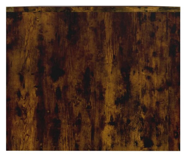 Füstös tölgy színű szerelt fa dohányzóasztal 90x50x41,5 cm