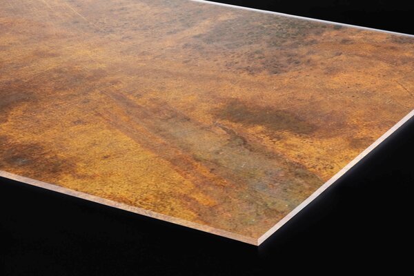 Plexi a konyhapult mögött karcos réz - 60 x 60 cm