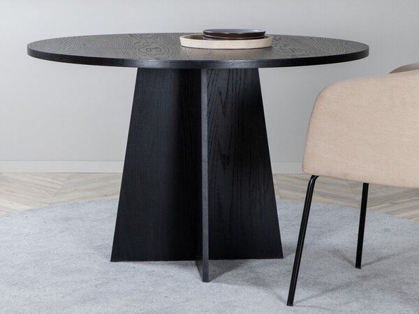 Asztal Dallas 4451, 75cm, Fekete