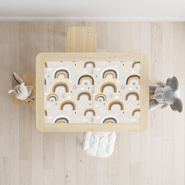IKEA FLISAT asztal bútormatrica - Minimál szivárvány