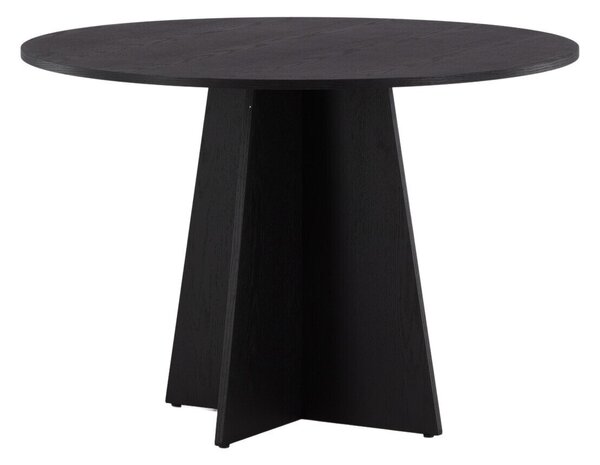 Asztal Dallas 4451, 75cm, Fekete