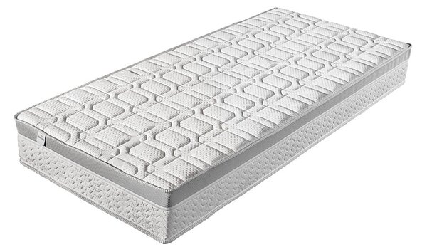 Közepes keménységű-puha kétoldalas-hőszabályozó rugós matrac 90x200 cm Greengel bio-ex – Materasso