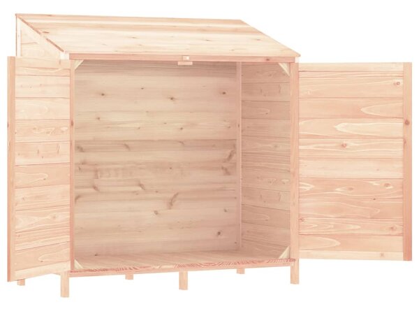 Tömör fenyőfa kerti fészer 102 x 52 x 112 cm