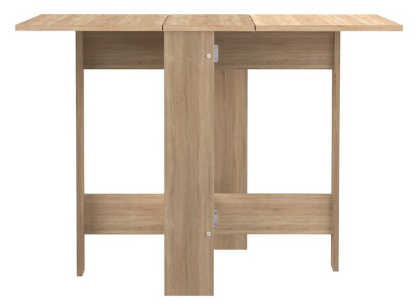 Bővíthető étkezőasztal tölgyfa dekorral 76x28 cm Papillon – TemaHome
