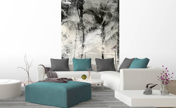 Nem szőtt fotótapéta a falra pálmafa absztrakt 150 x 250 cm