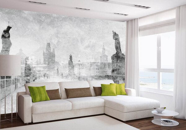 Nem szőtt fotótapéta absztrakt károly híd ii. 375 x 250 cm