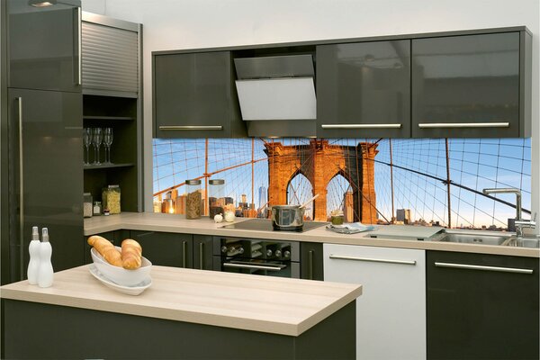 Konyhai fotótapéta - brooklyn híd 260 x 60 cm