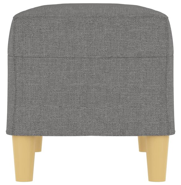 Sötétszürke szövet pad 70 x 35 x 41 cm